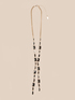 Halskette mit facettierten Steinen image number 1