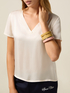 Viscose satin blouse image number 2