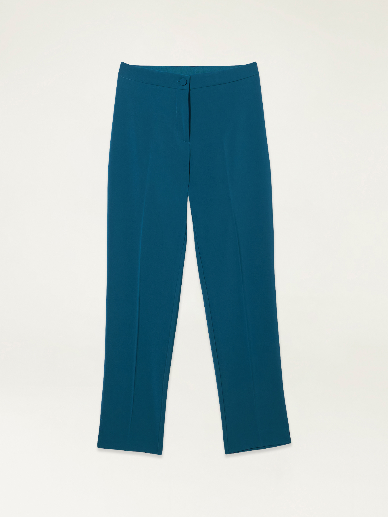 Pantaloni regular con tape elastico image number 4