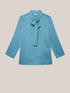 Blusa jacquard fantasia a pois image number 3