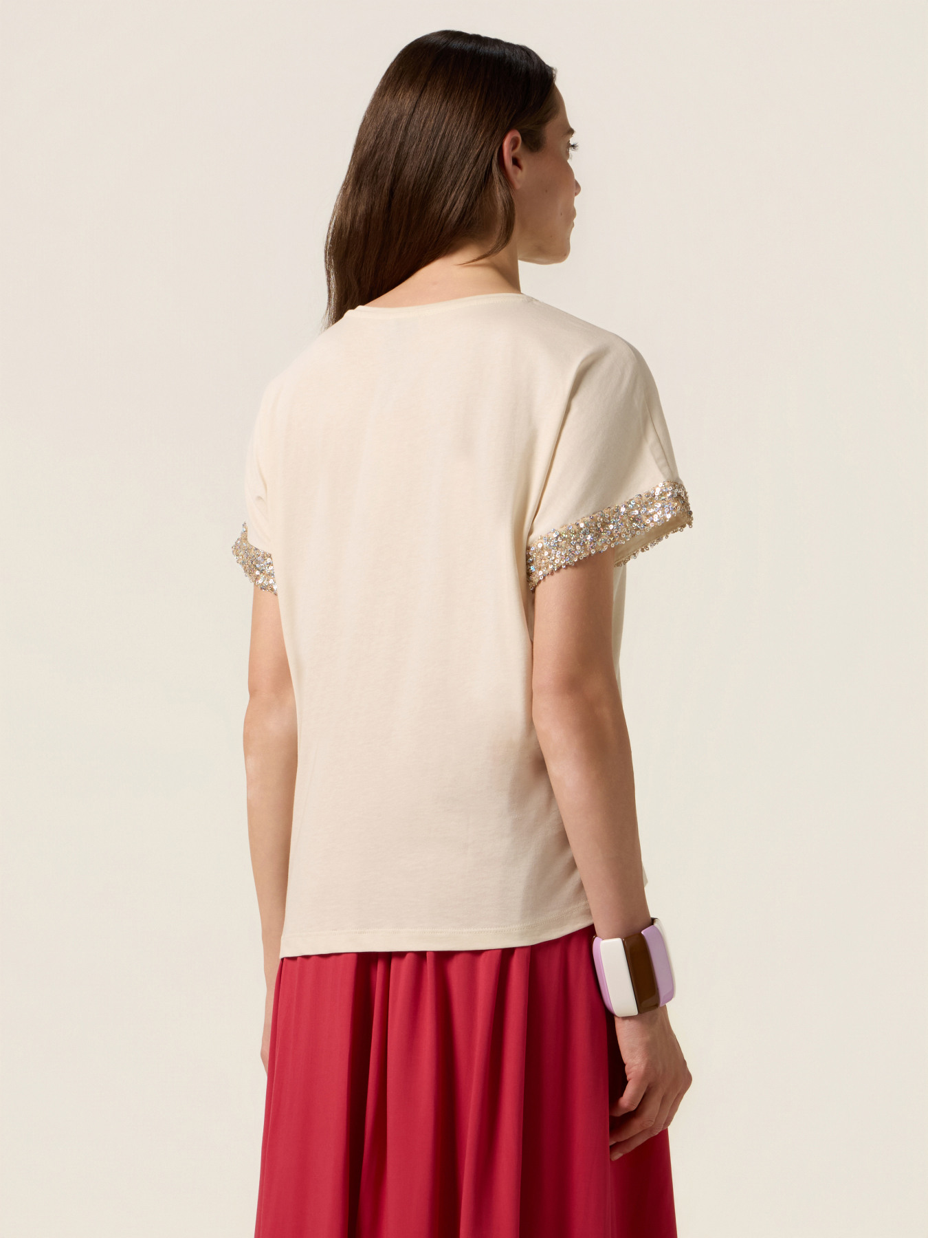 Camiseta con lentejuelas image number 1