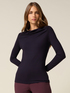 Viscose t-shirt with draping image number 0