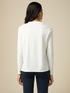 Two-material long sleeve T-shirt image number 1