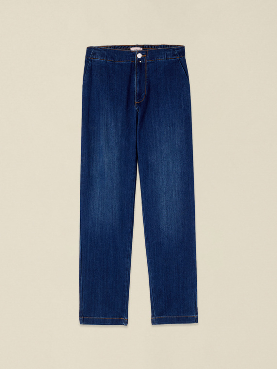 Chino jeans in denim