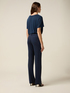Flare pants in milano stitch image number 1