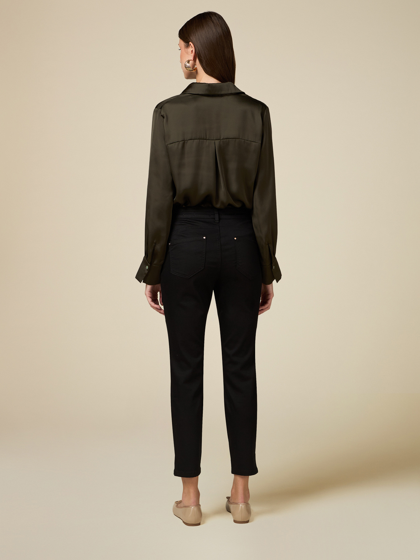 Skinny-Hose aus Tencel-Mischung image number 1