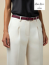 Real leather belt image number 0