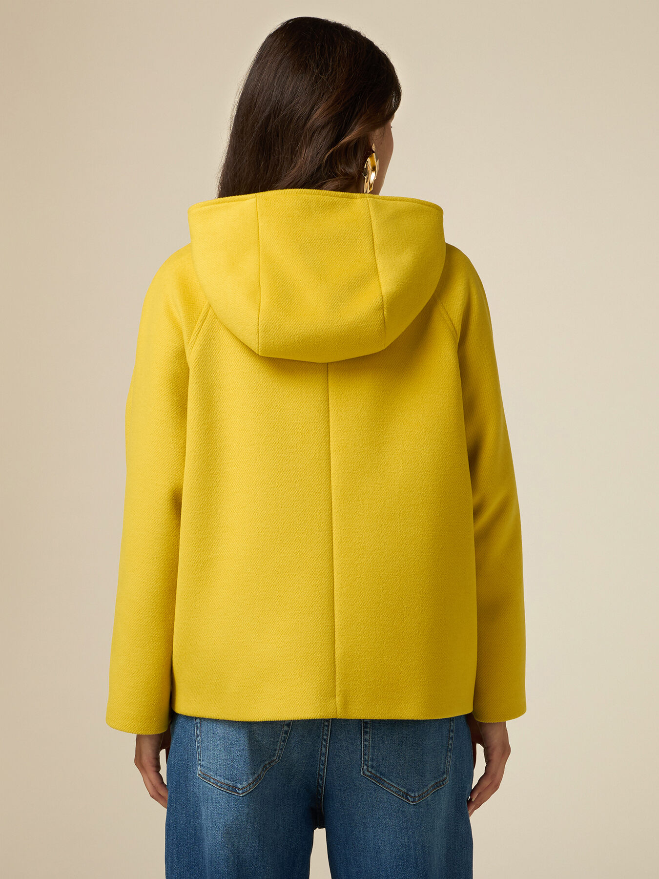 Manteau court &agrave; capuche image number 1