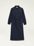 Hemdblusenkleid aus leichtem Denim image number 4