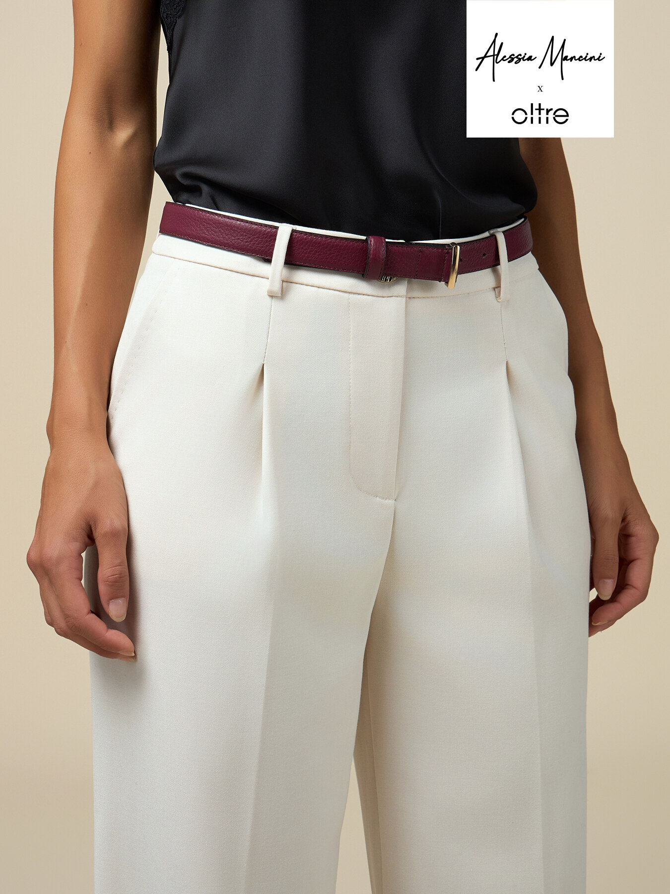 Real leather belt image number 0