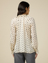 Satin polka-dotted blouse image number 1