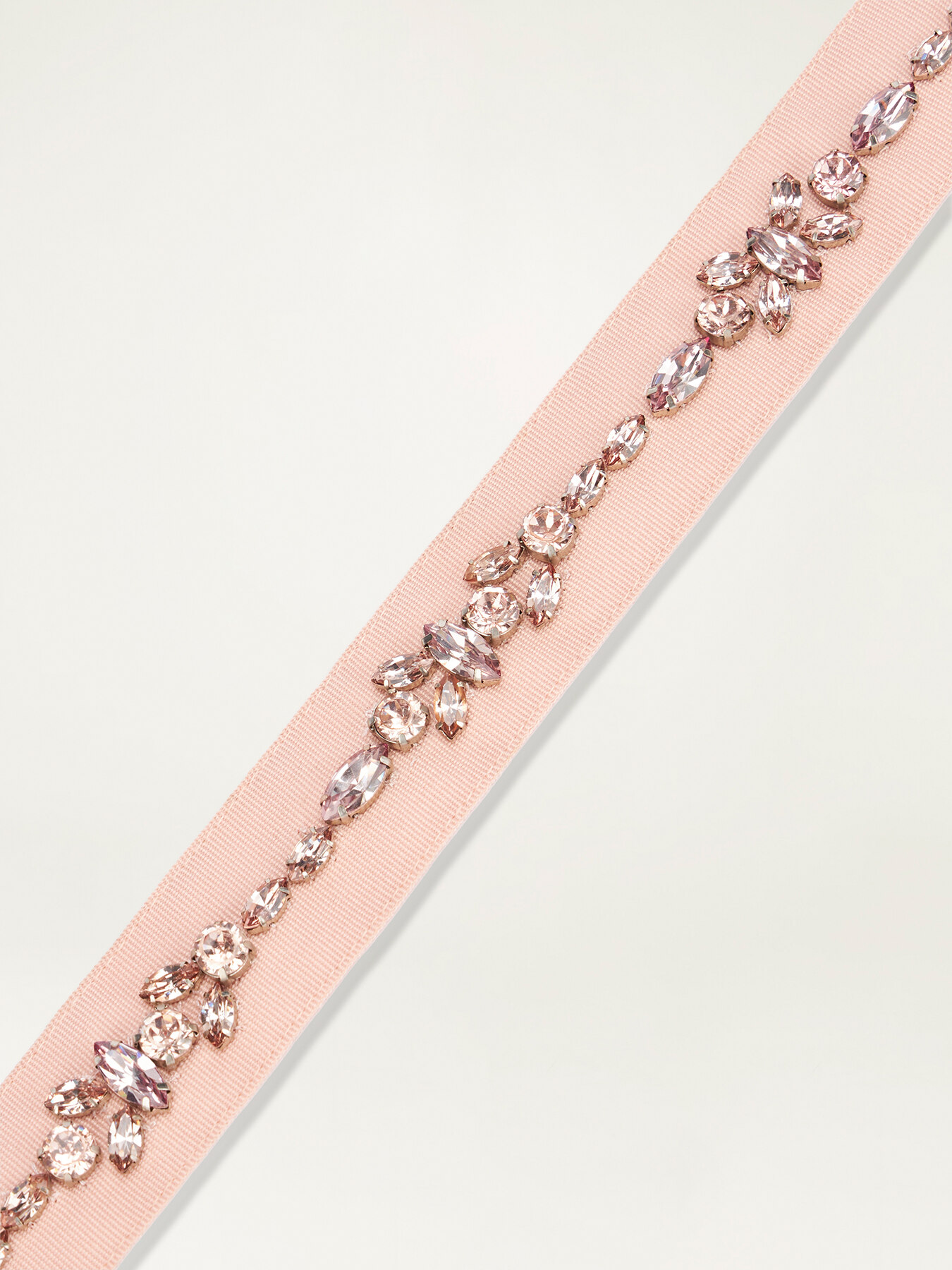 Cintura in gros grain con pietre image number 2