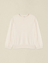 Cashmere sweater with puff sleeves image number 3