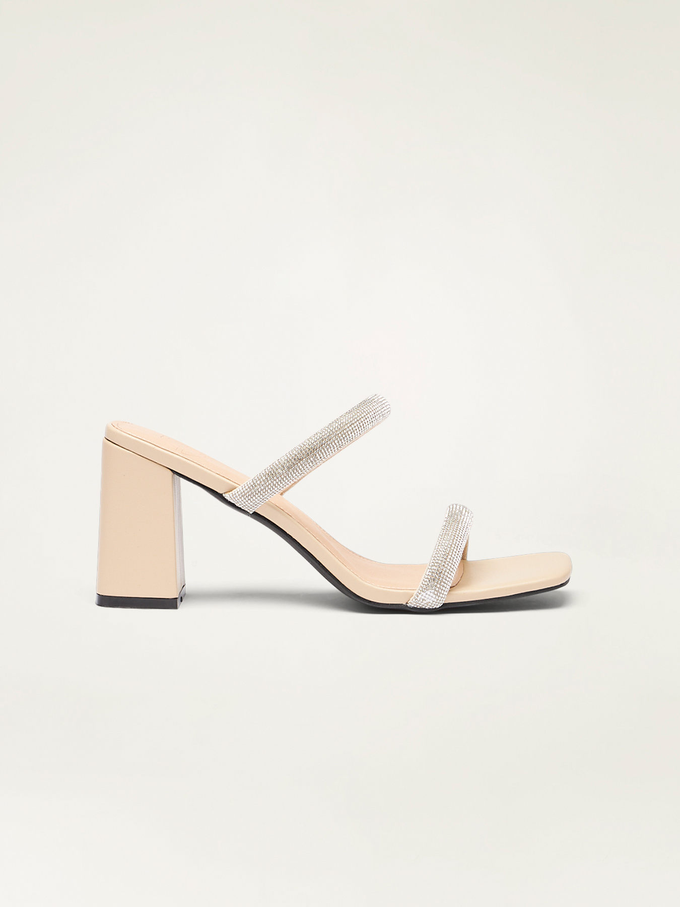 Mules with jewelled straps image number 2