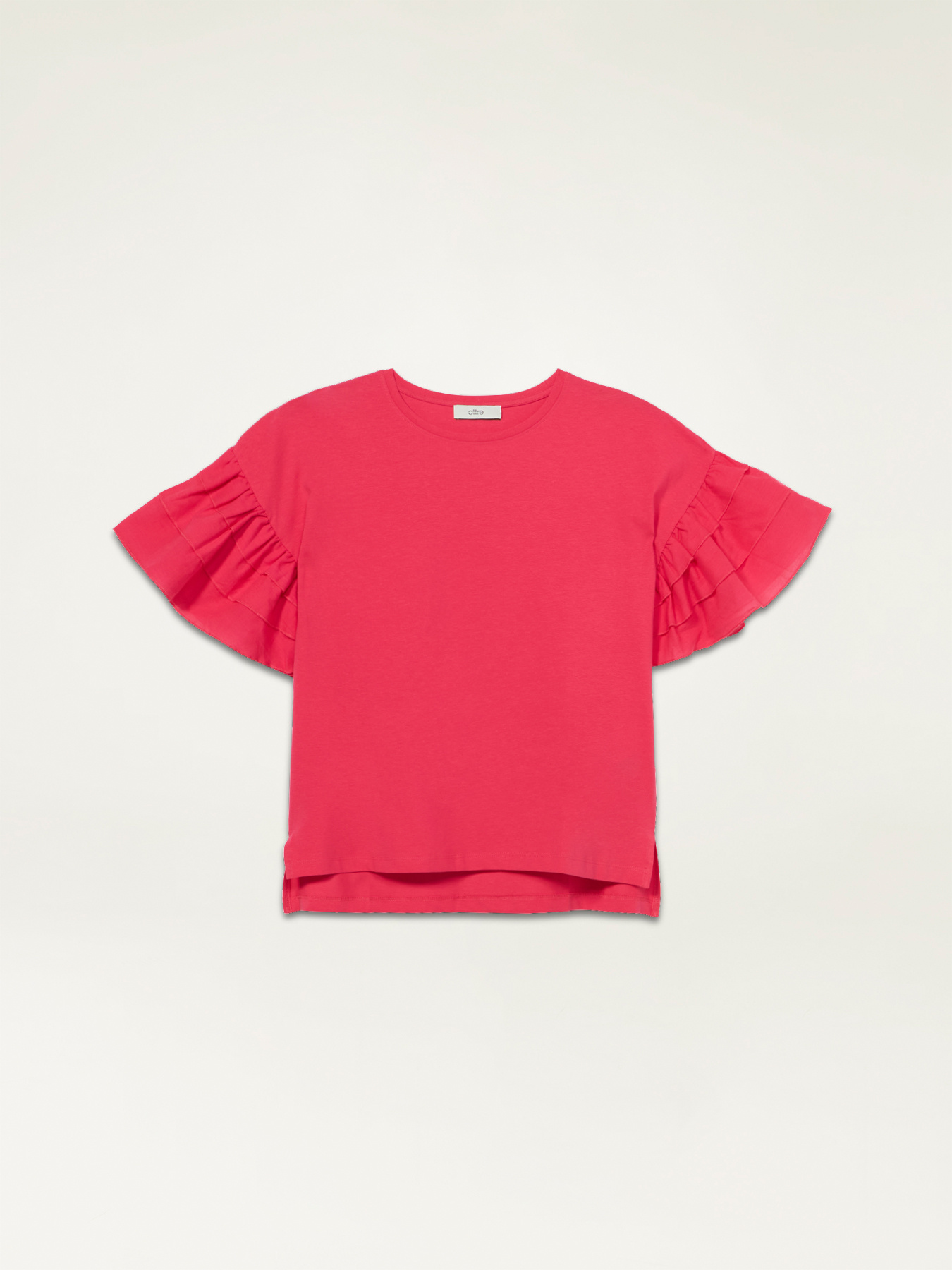T-shirt con maniche a balze image number 3