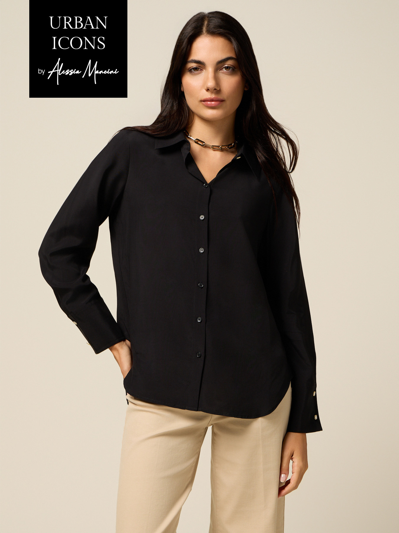 Camicia in viscosa image number 0