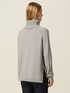Cable-knit turtleneck sweater in cashmere blend image number 1