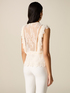Top in tulle ricamato see-through image number 1