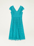Robe mi-longue en dentelle image number 4