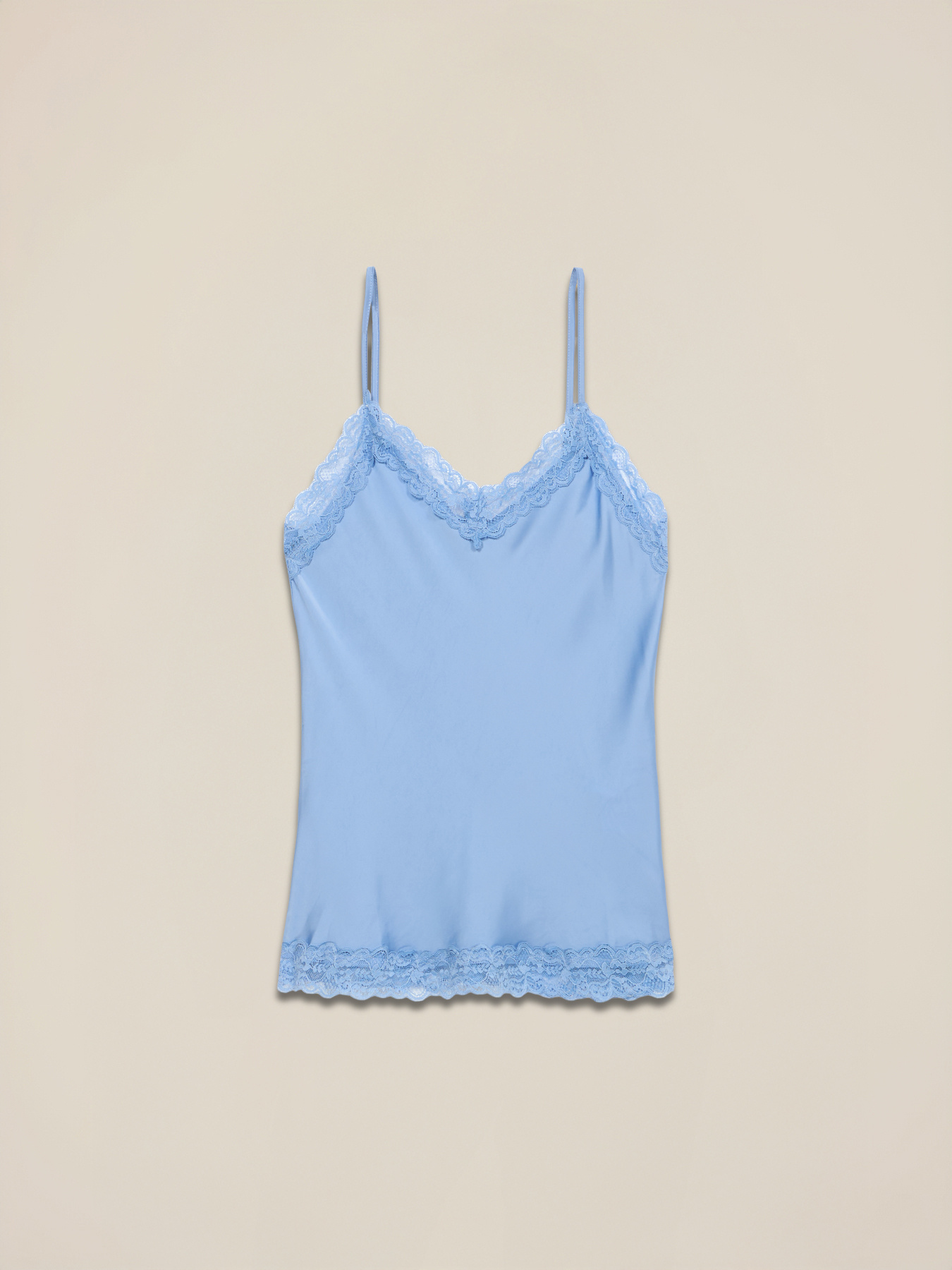 Top de lingerie en satin et dentelle image number 3