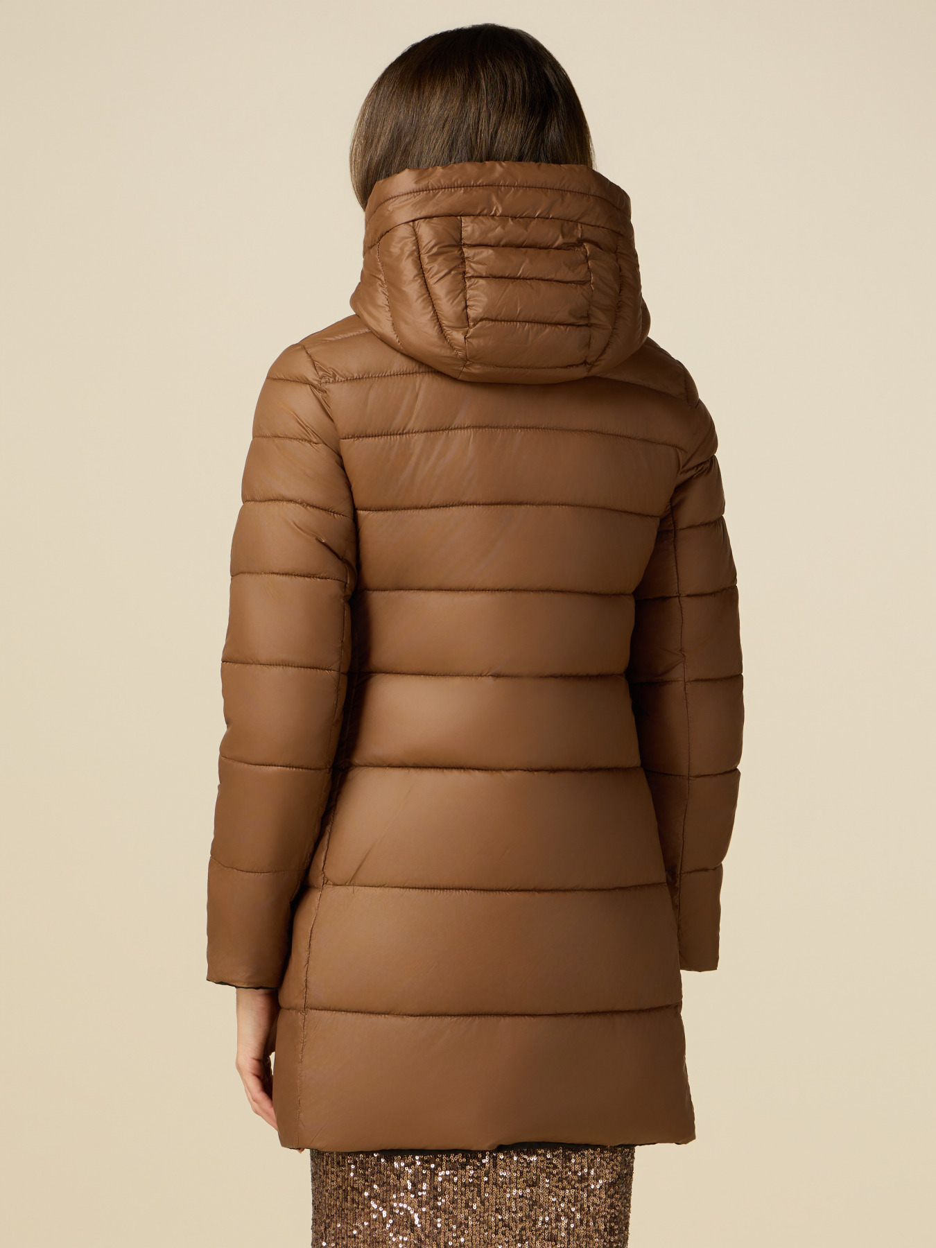 Reversible parka with hood image number 2