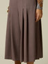 Pantalon-fustă cu pliuri image number 2