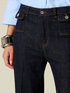 Flare jeans with flap pockets image number 2
