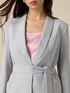 Blazer din material crep stretch image number 2