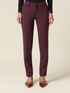 Viscose blend flannel trousers image number 3