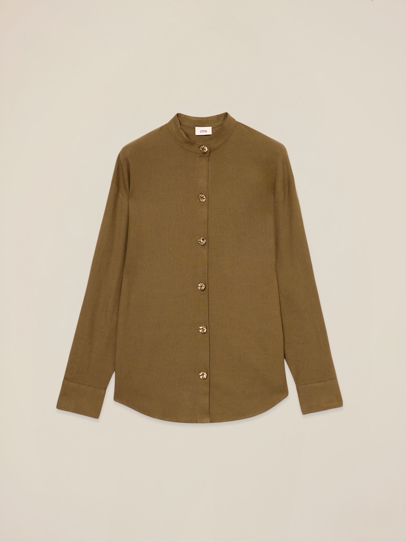 Chaqueta camisa mezcla de lino image number 3