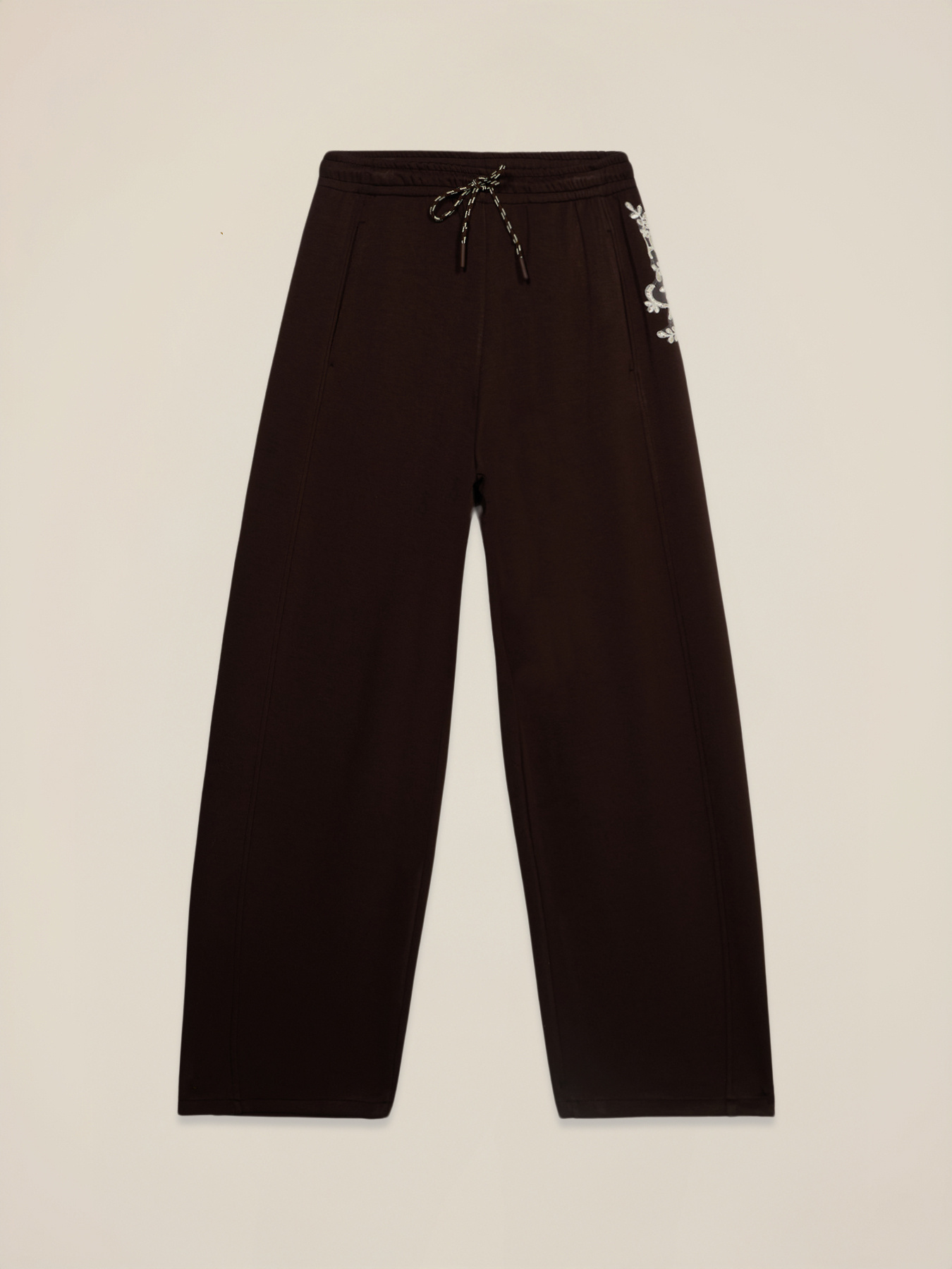 Joggers mit weichem Griff und Spitzenpatches image number 4
