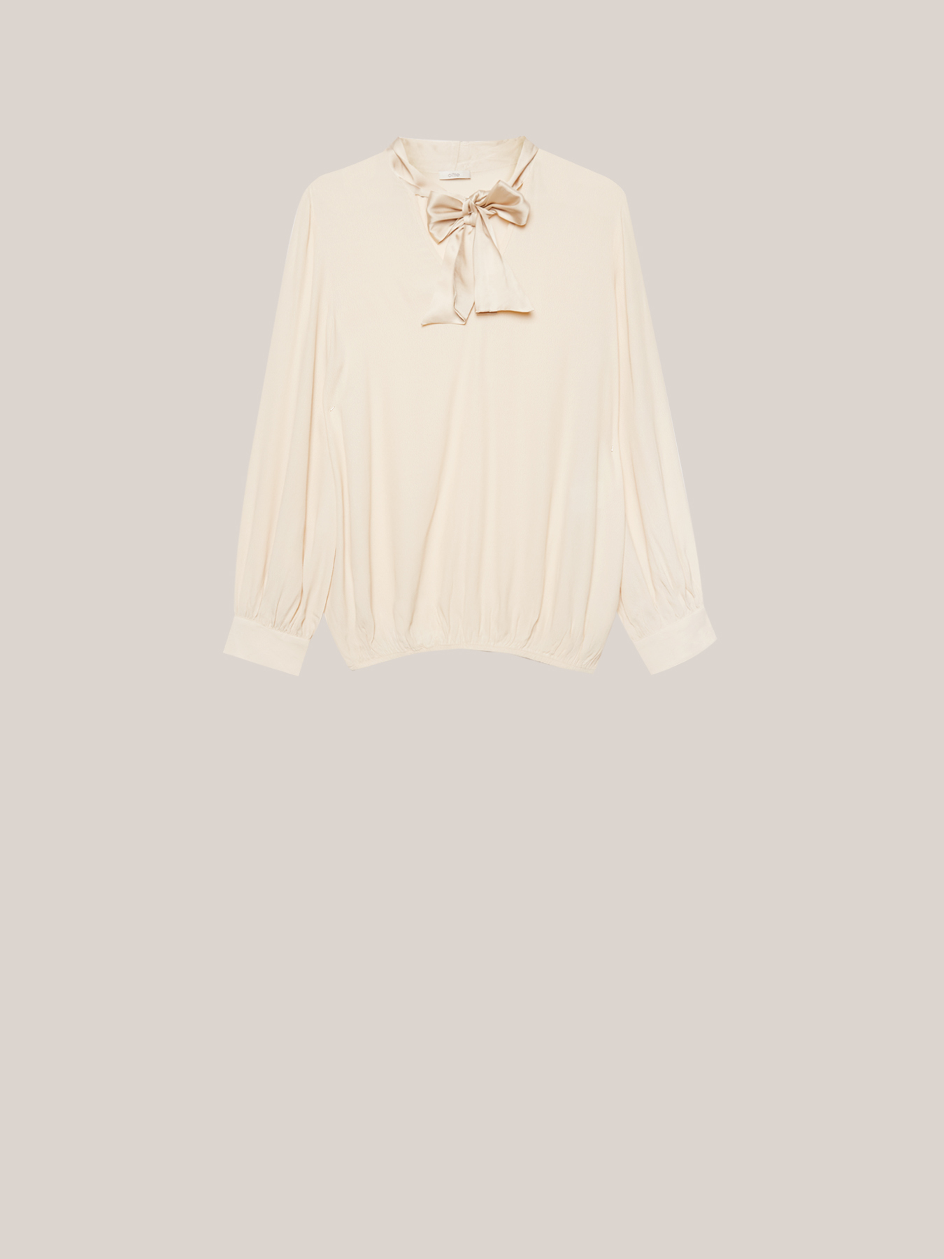 Bluse mit Schluppe image number 3