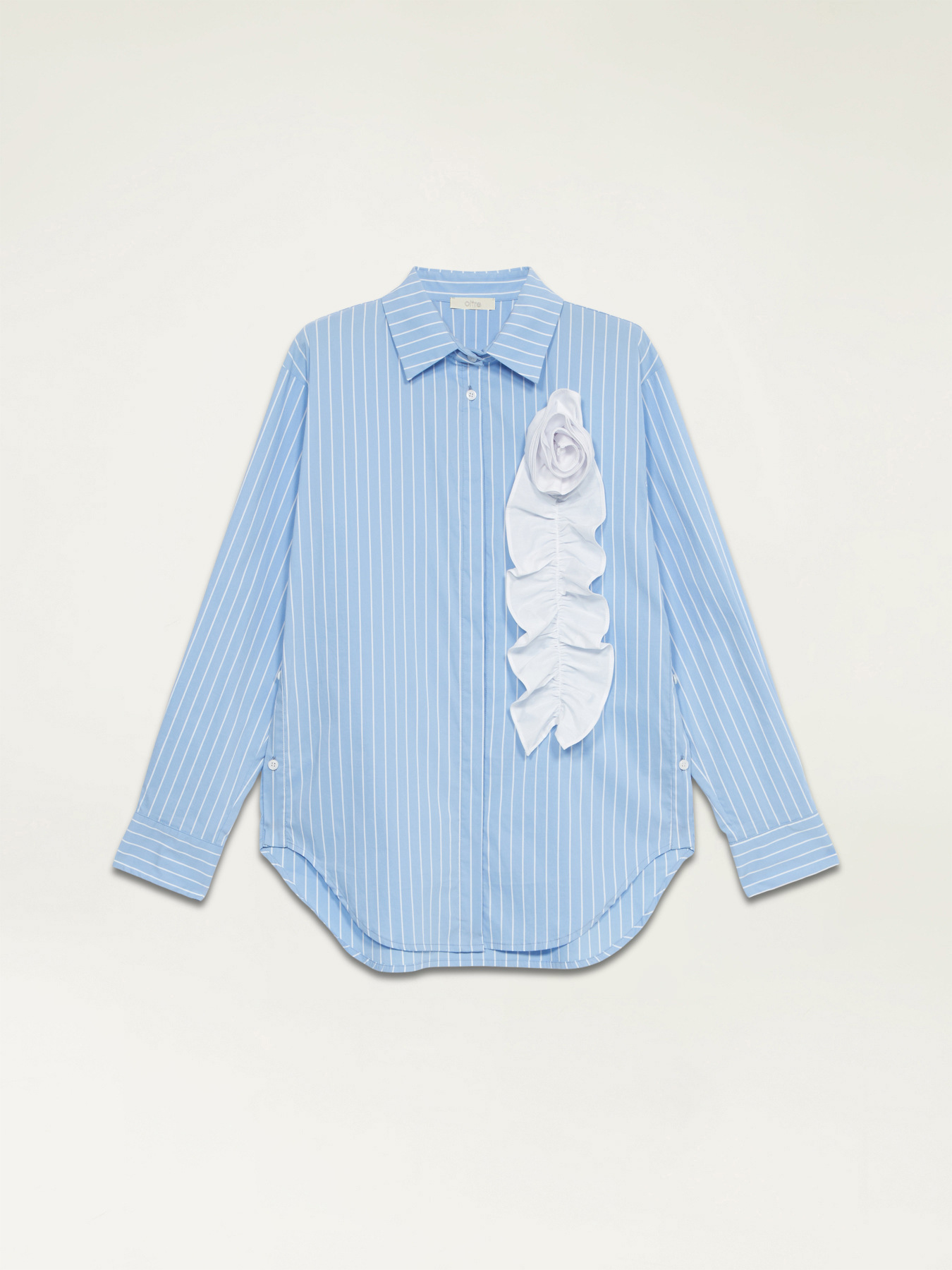 Camicia over con applicazione image number 3