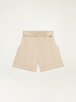 Tencel-blend shorts image number 4