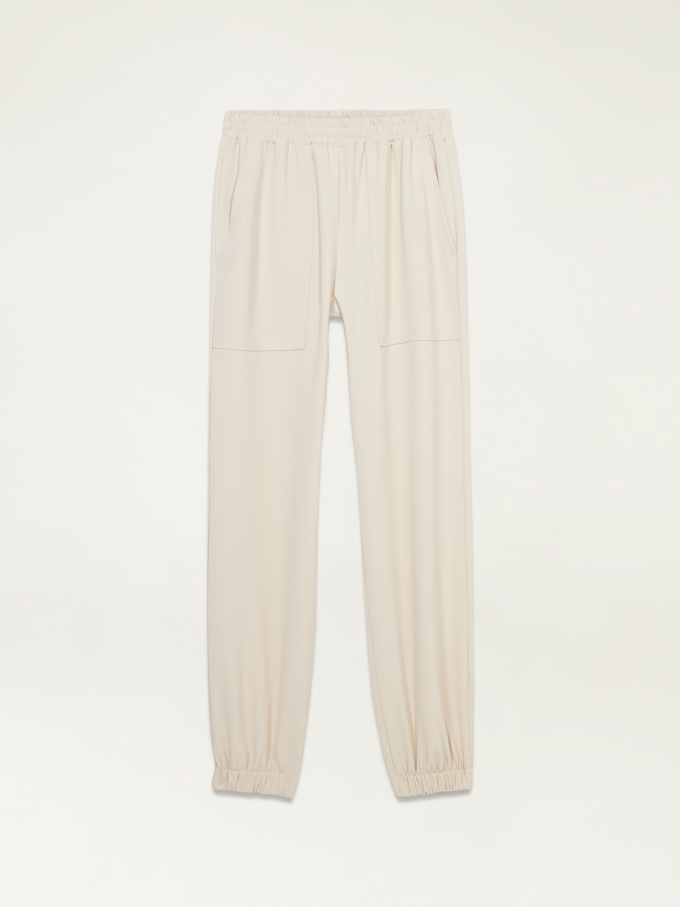 Joggers in tessuto fluido image number 4