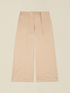 Cotton blend cropped trousers image number 4