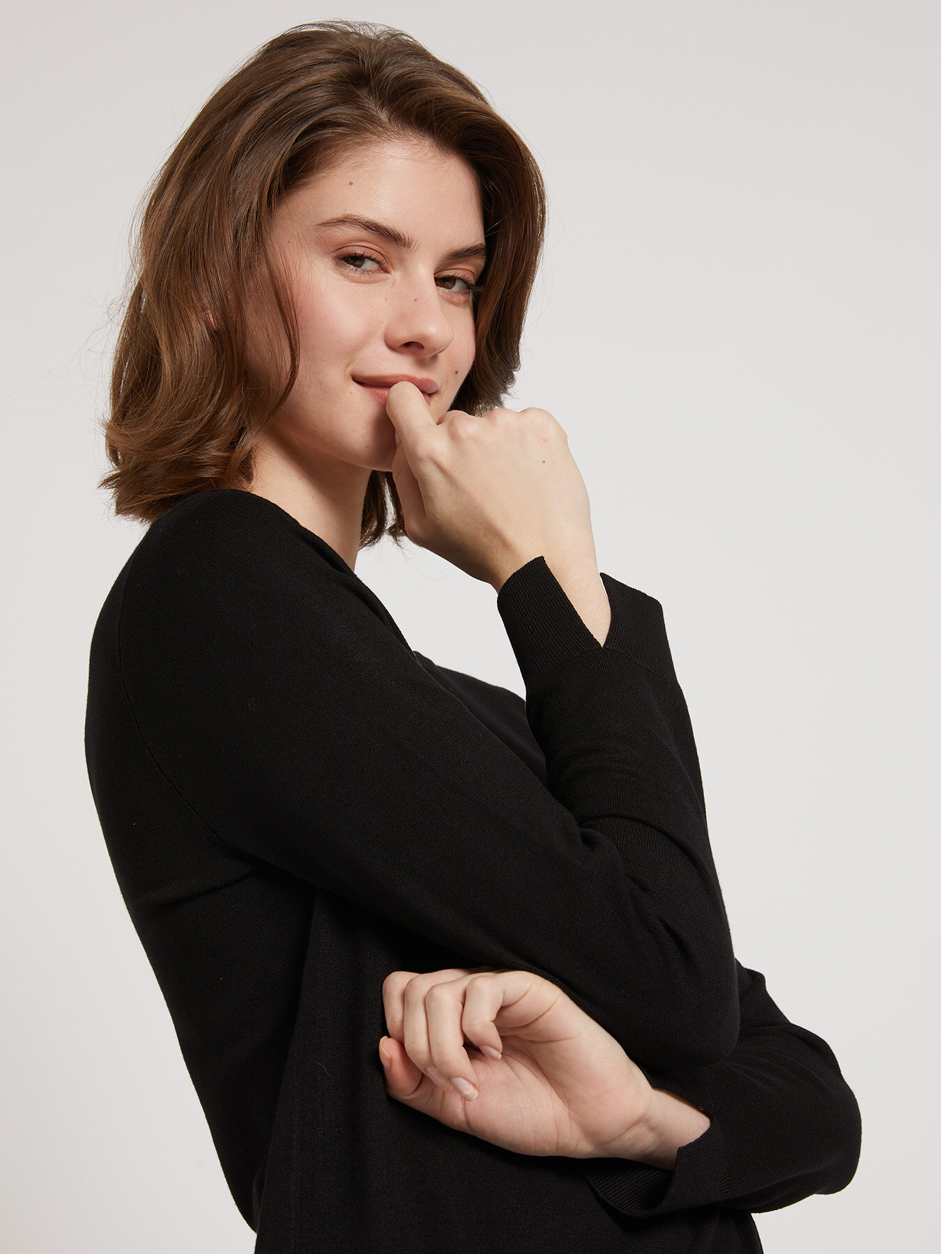 Pull en viscose confort image number 2