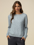 Wool blend sweater with stones image number 0