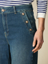 Eco friendly wide cropped jeans image number 2
