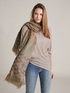 Double pattern jacquard scarf image number 0
