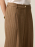 Pantaloni palazzo din amestec de in image number 2