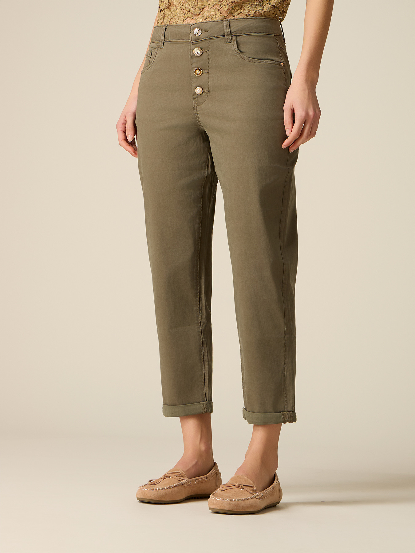 Boyslim lyocell blend trousers image number 3