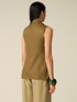 Gilet sartoriale in lino viscosa image number 1