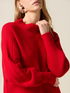 Oversized turtleneck sweater image number 2