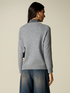 Jacquard-pattern sweater with stud embellishments image number 1