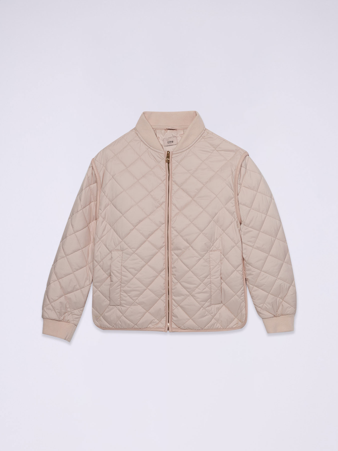 Motivi Stoff Bomberjacke Motivi Bluse Bianco/weiß Zalando