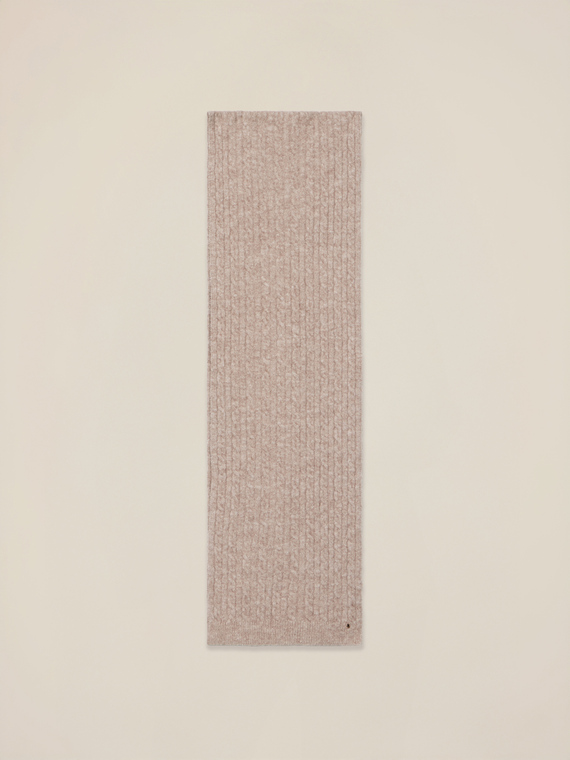 Fular lung cu nervuri