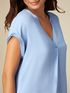 Blusa in viscosa cr&ecirc;pe image number 2