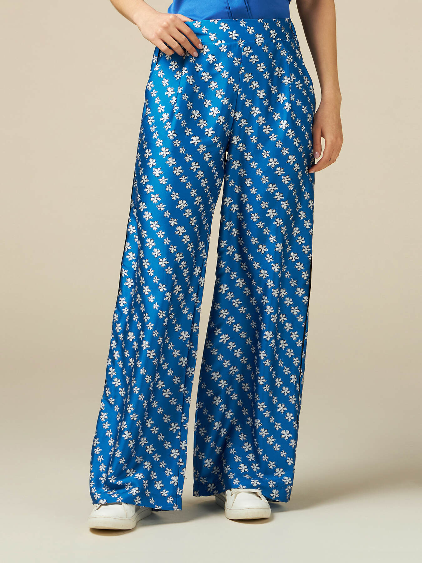 Pantaloni palazzo fantasia image number 3