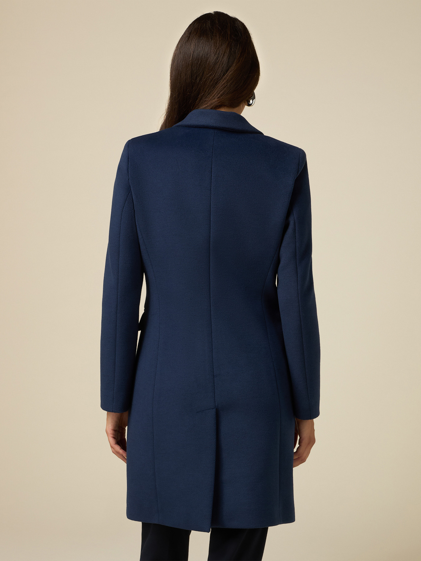 Single-breasted coat with pockets image number 1